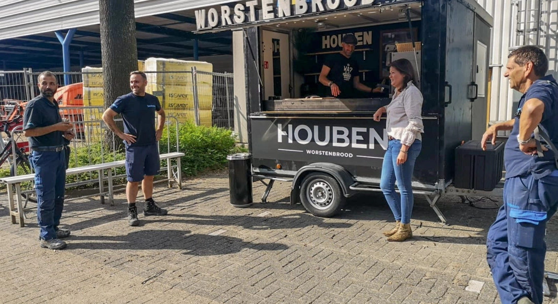 Hoogste punt expeditiehal behaald