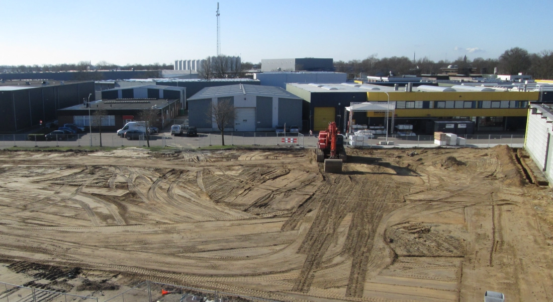 Verbouwing expeditiehal van start