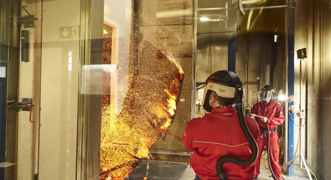 Uit deze materialen bestaat een brandwerende binnendeur