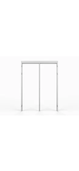 Verdi Dubbeldeurs RZ FLEX tussenstijl Stomp Staal