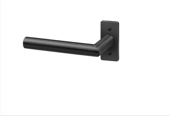 Collectie deurkruk op rozet t.b.v. industriële deuren